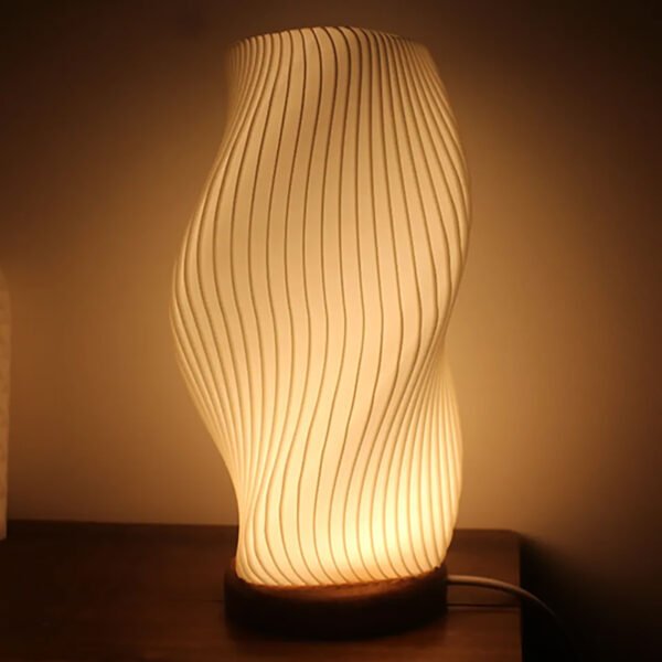 Lámpara led ondas verticales