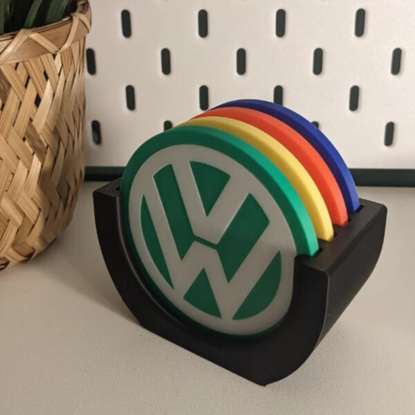 Set 4 Posavasos Volkswagen